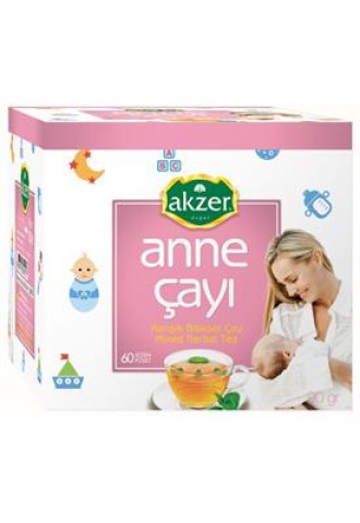 Akzer Anne Çayı Karışık Bitkisel Çay 60 Poşet