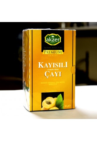 Akzer Kayısı Aromalı Çay 20 Poşet Akzer Kayısı Aromalı Çay 20 Poşet