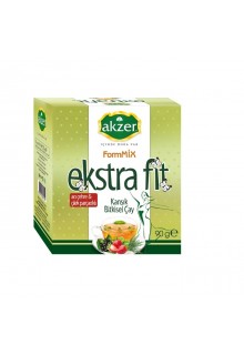 Akzer - FormMix Acı Çehreli ve Çilek Parçacıklı Karışık Bitkisel Çay 60 süzen poşet